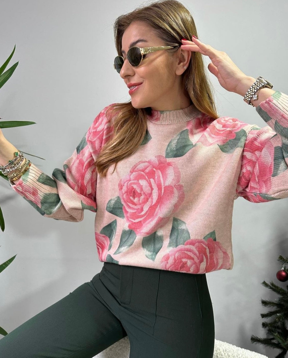 “Little rose” bluza deve me trendafil
