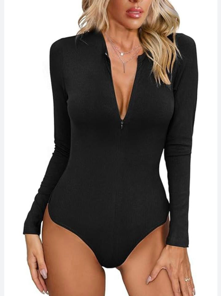 Body pambuk & elastik me zinxhir