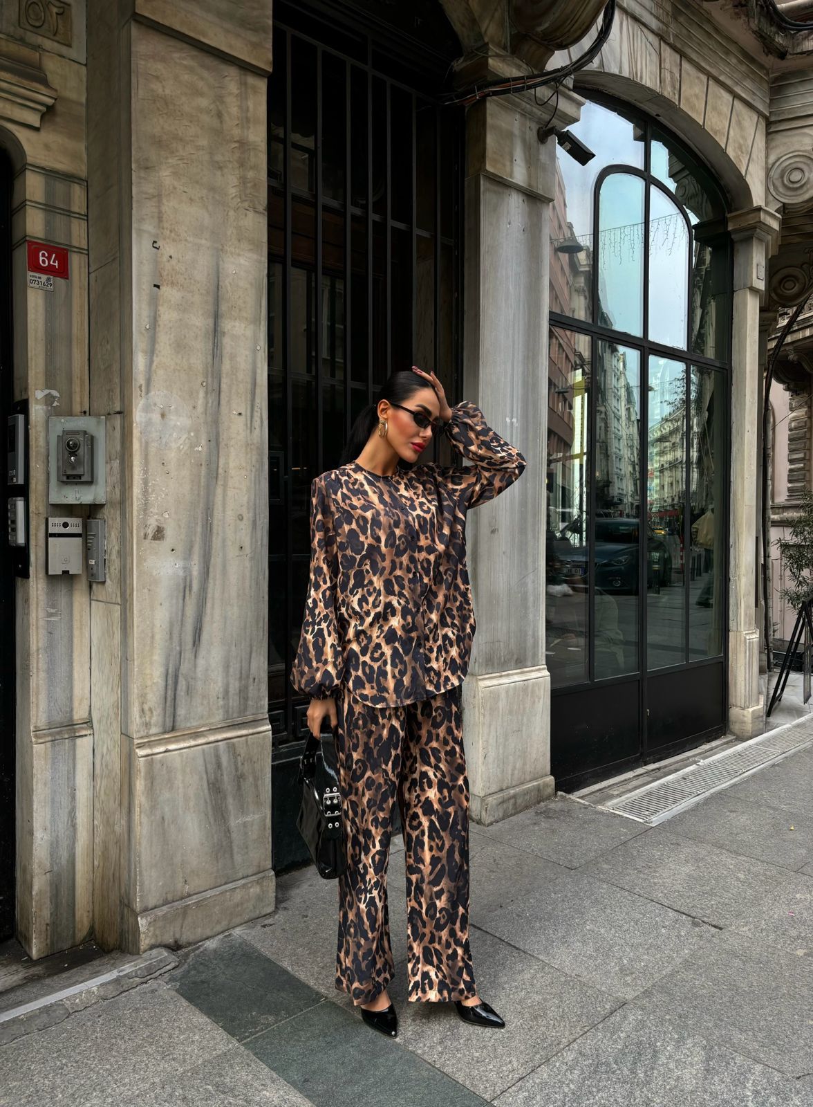 Set me printe leopard
