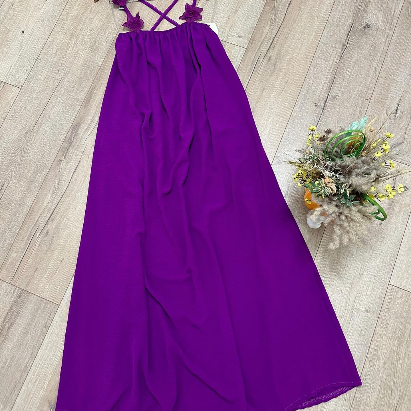 Greek vibes open back dress