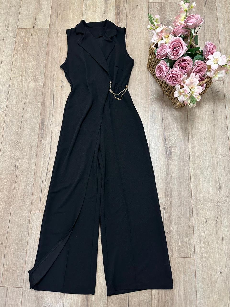 Jumpsuit me detaj metalk