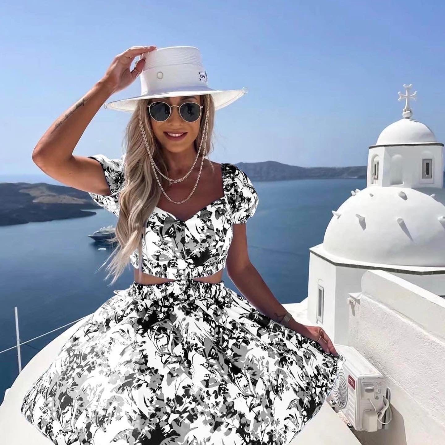 Fustan off shoulder