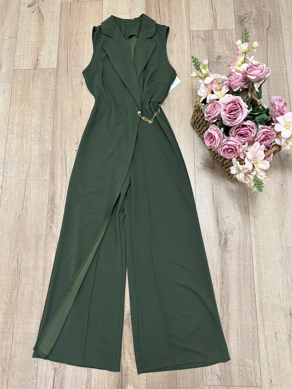 Jumpsuit me detaj metalk