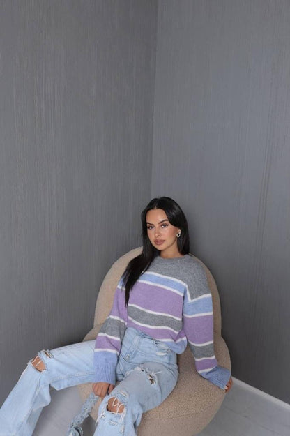 “Baby colours” pulover me ngjyra pastel