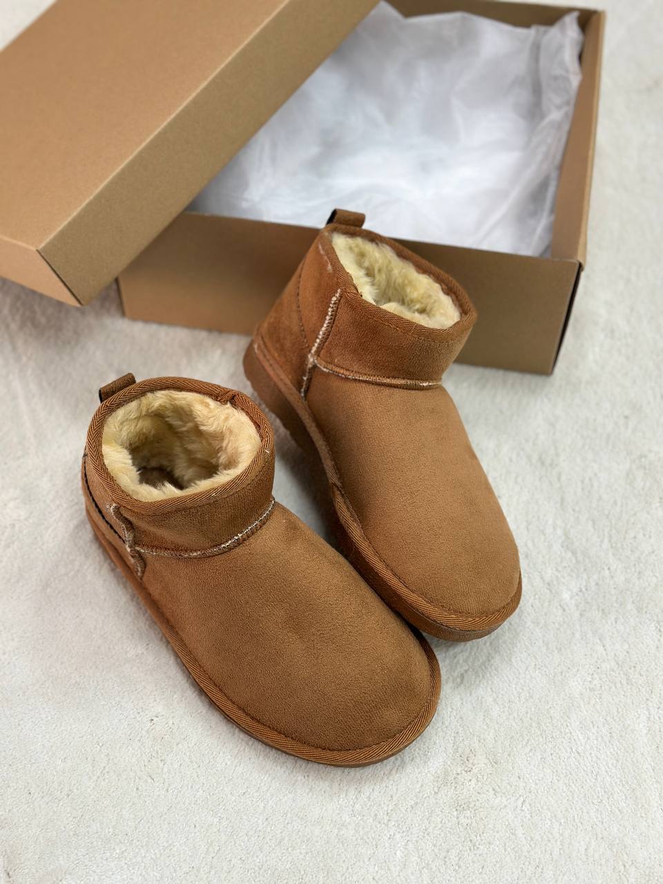 Cizmet uggs deri tek kyci me pellush brenda