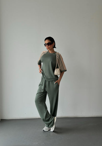 Kostum pambuk oversize me 3 vija