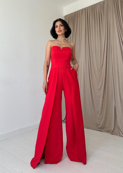 Jumpsuit i kuq