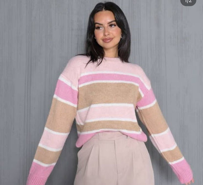 “Baby colours” pulover me ngjyra pastel