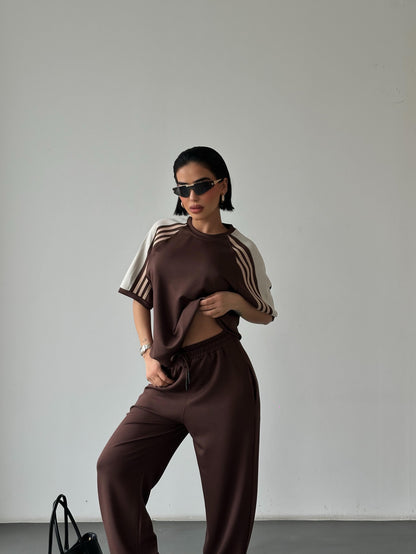 Kostum pambuk oversize me 3 vija