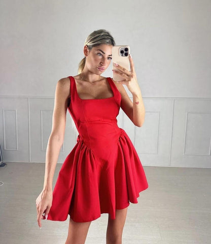 Open back barbie dress