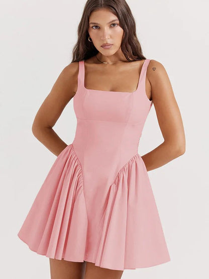 Open back barbie dress