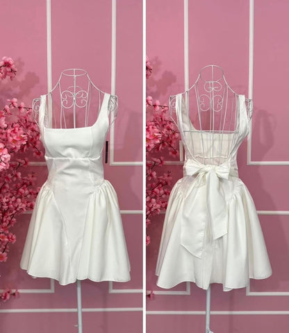 Open back barbie dress